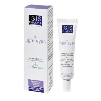 Isispharma Light Eyes, hydrożel rozjaśniający cienie wokół oczu, 15 ml
