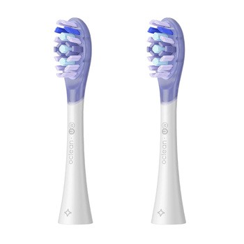 Oclean Ultra White, końcówki do szczoteczki, białe, 2 szt.