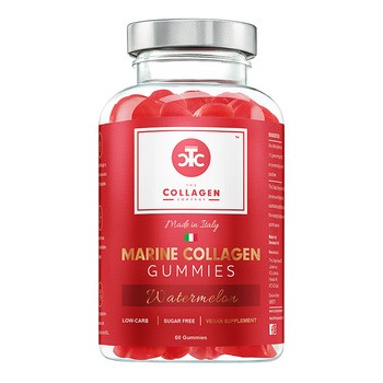 The Collagen Company żelki z kolagenem morskim, smak arbuzowy, 60 szt.