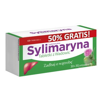 Sylimaryna Tabletki z Wadowic, tabletki, 30 szt. + 30 szt.