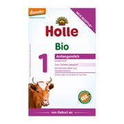 Holle Mleko 1 BIO, dla niemowląt od urodzenia, proszek, 400 g