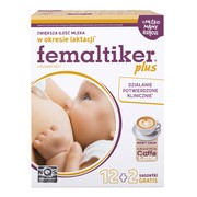Femaltiker plus, saszetki z proszkiem, smak caffe latte, 14 szt. (12 szt. + 2 szt.) https://azcdn.doz.pl/image/d/product/dcaa81ef-scale-180x180.png