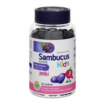 Sambucus Kids, żelki, 60 szt