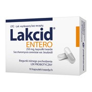 Lakcid Entero, 250 mg, kapsułki twarde, 10 szt