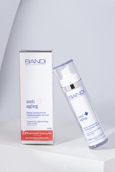 Bandi Anti Aging, krem intensywnie odmładzający na noc z retinoidami, 50 ml