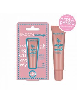 Flos-Lek Lip Care, peeling cukrowy do ust, nudish, 14 g