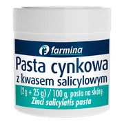Pasta Lassara, pasta cynkowa z kwasem salicylowym, 20 g