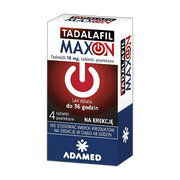 Tadalafil Maxon, 10 mg, tabletki powlekane, 4 szt.