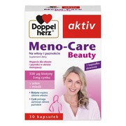 Doppelherz Aktiv Meno Care Beauty Na włosy i paznokcie, kapsułki, 30 szt.