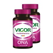 Zestaw 2 x Vigor multiwitamina ONA zestaw witamin i minerałów z ashwagandhą, tabletki, 60 szt.
