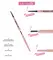 J.Cat Beauty Brow-LA 3-in-1 Mapping & Shaping Brow Pencil, ołówek do stylizacji brwi 3w1, 102 Warm Caramel, 0,08 g