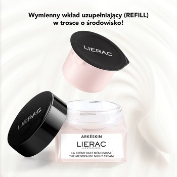 Lierac Arkeskin, krem na noc w okresie menopauzy, 50 ml