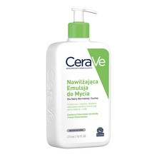 CeraVe, nawilżająca emulsja do mycia z ceramidami dla skóry normalnej i suchej, 473 ml
