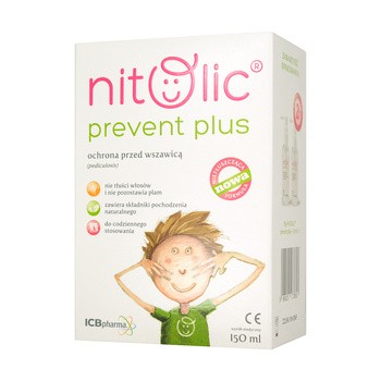 Pipi Nitolic Prevent Plus, spray przeciw wszawicy, 150 ml (2 x 75 ml)