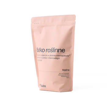 SuperPauza Białko roślinne Super ukojenie, proszek, smak malina, 750 g