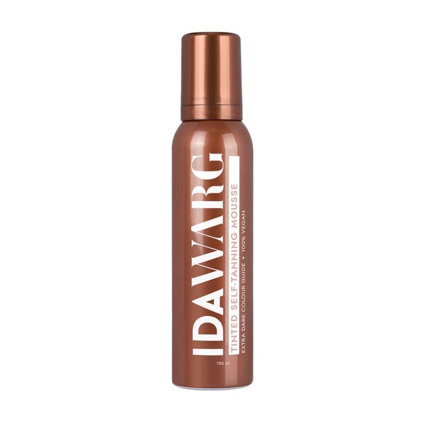 Ida Warg Beauty Ida Warg Tinted Self-Tanning Mousse, samoopalacz w musie do ciała, Extra Dark, 150 ml — Składniki i ocena