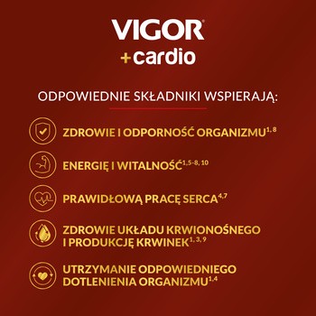 Vigor+ Cardio, płyn, 1000 ml