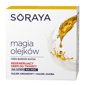 Soraya Magia Olejków, regenerujący krem do twarzy, dzień/noc, 50 ml