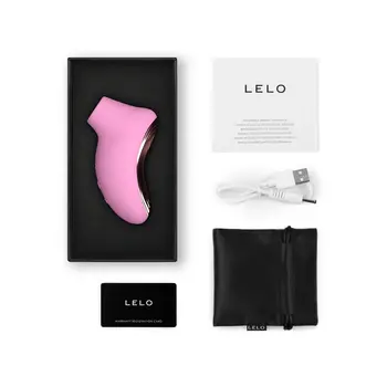 Lelo Sona 2 Travel Pink, kompaktowy soniczny stymulator łechtaczki, 1 szt.