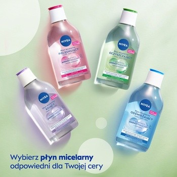 Nivea MicellAIR, płyn micelarny 5w1, cera normalna i mieszana, 400 ml