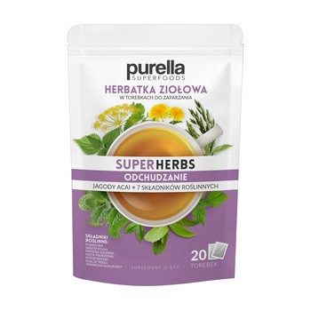 Purella SuperHerbs, mieszanka ziół Odchudzanie, 35 g