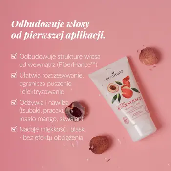 Orientana Trycho Regeneracja, regenerująca odżywka-maska do włosów, 125 ml