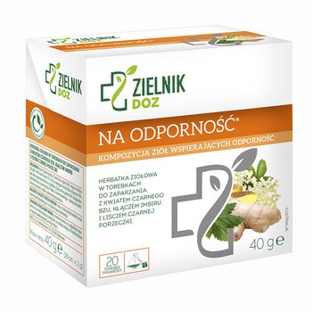 ZIELNIK DOZ Herbatka na odporność, 2 g, 20 szt.