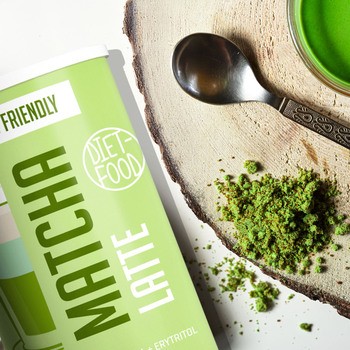 Diet-Food, Matcha Latte Keto Friendly, 300 g