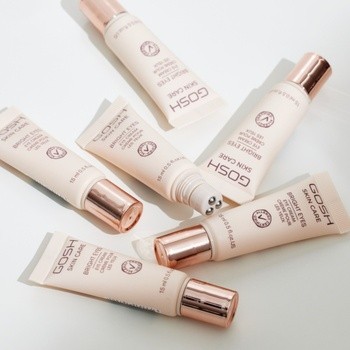 Gosh Skin Care Bright Eyes, rozświetlający krem pod oczy, 15 ml