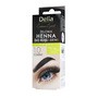 Delia, henna do brwi i rzęs, 1.0 Czarny, 15 ml