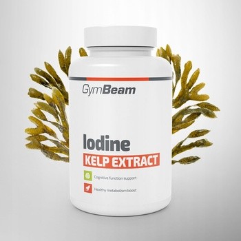 GymBeam Ekstrakt jodu Kelp, kapsułki, 90 szt.