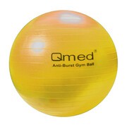 Qmed ABS Gym Ball, piłka rehabilitacyjna z systemem ABS i z pompką, średnica 45 cm, żółta, 1 szt.