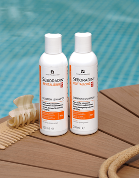 Seboradin Revitalizing, szampon regenerujący do włosów suchych, zniszczonych farbowaniem i modelowaniem, 200 ml