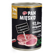 Pan Mięsko, karma mokra dla psa, wieprzowina z jagnięciną, 400 g