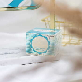 Nacomi, krem shea na noc, 50+, z tripeptydem, 50 ml