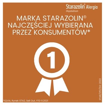 Starazolin Alergia, 1 mg/ml, krople do oczu, 5 ml