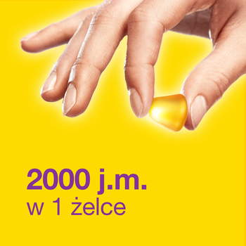 Vigantoletten Max, żelki o smaku cytrynowym, 60 szt.