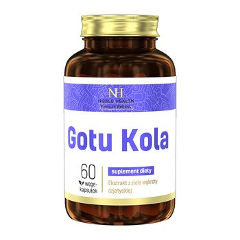 Gotu Kola, kapsułki, 60 szt. (Noble Health)