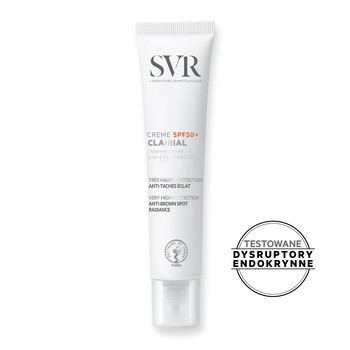 SVR Clairial Creme CC, korektor kryjący przebarwienia, light, SPF 50+, 40 ml