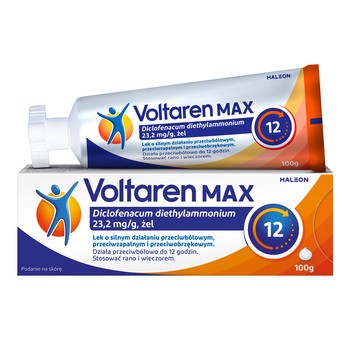 Voltaren Max, 23,2 mg/g, żel, 100 g