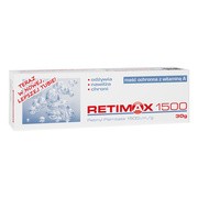 Retimax 1500, maść ochronna z witaminą A, 30 g https://azcdn.doz.pl/image/d/product/6315d99a-scale-180x180.png