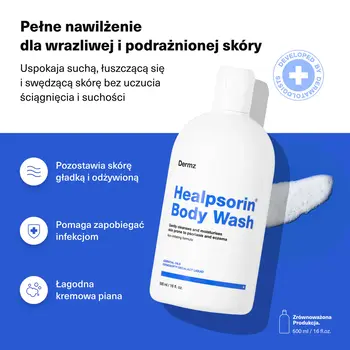 Healpsorin Body Wash, żel, 500 ml