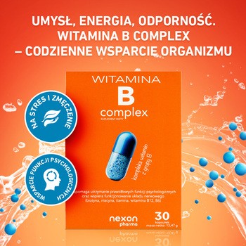 Nexon Pharma, Witamina B Complex, kapsułki, 30 szt.