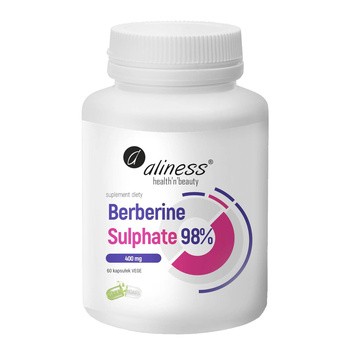 Aliness Berberine Sulphate 98% 400 mg, kapsułki, 60 szt.