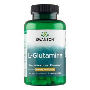 L-Glutamina, kapsułki, 100 szt.