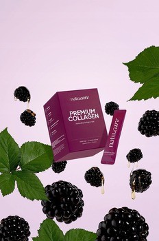 Natu Care Premium Collagen 5000 mg, saszetki z proszkiem, smak jeżyna, 30 szt.