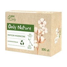 DOZ Daily Only Nature, patyczki higieniczne, 200 szt.