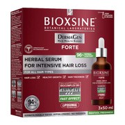 alt Bioxsine DermaGen Forte, serum przeciw silnemu wypadaniu włosów, 3 x 50 ml