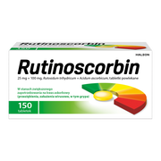 Rutinoscorbin, tabletki powlekane, 150 szt.