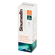 Sinumedin, (1,5 mg + 2,5 mg)/ml, aerozol do nosa, 15 ml